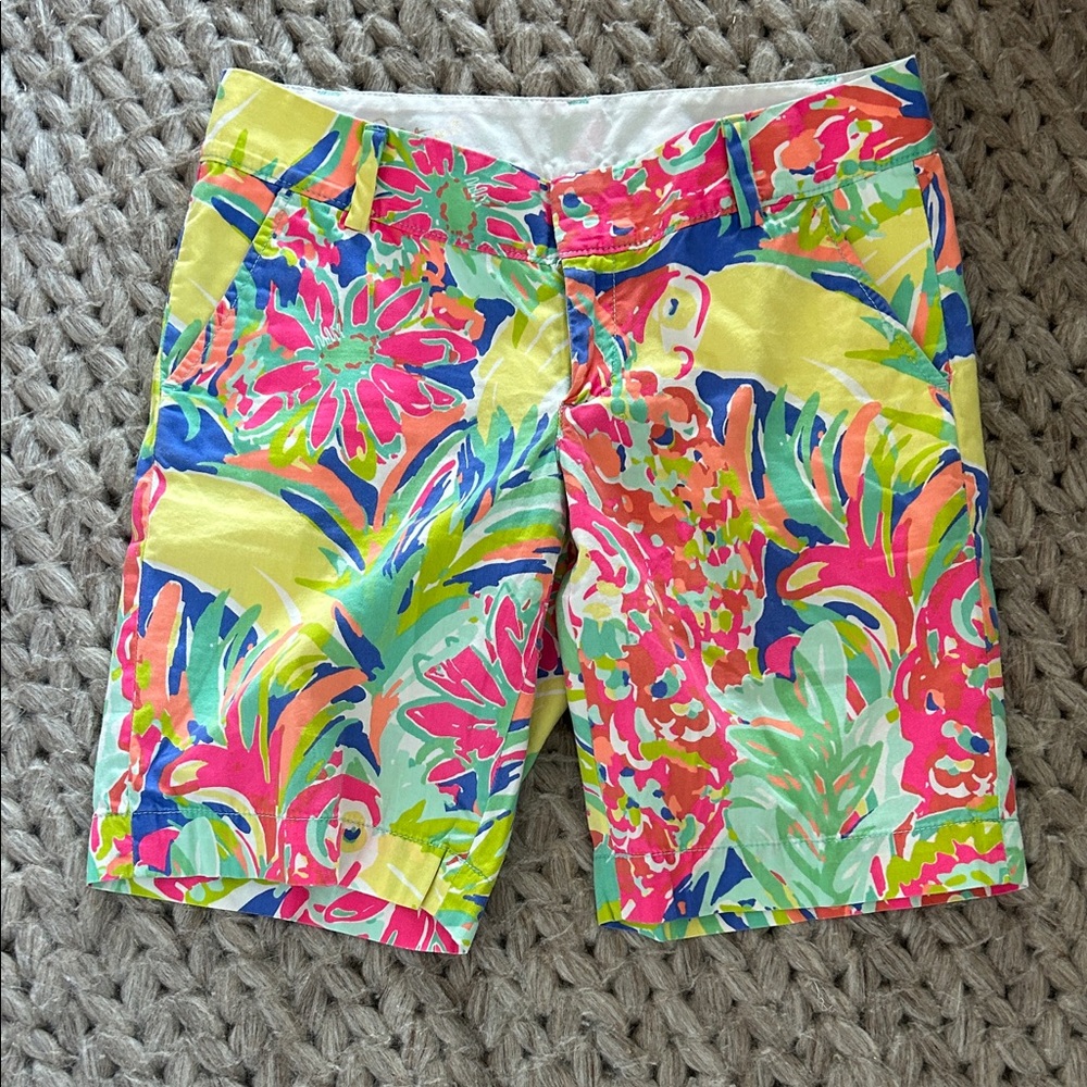 Lilly Pulitzer Colorful Floral Women's Shorts
